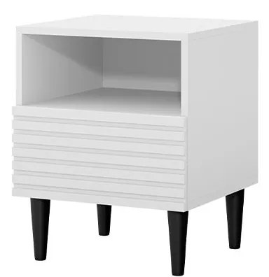 Éjjeliszekrény Sarlana 1SZ (fehér + fekete)  . 1104525