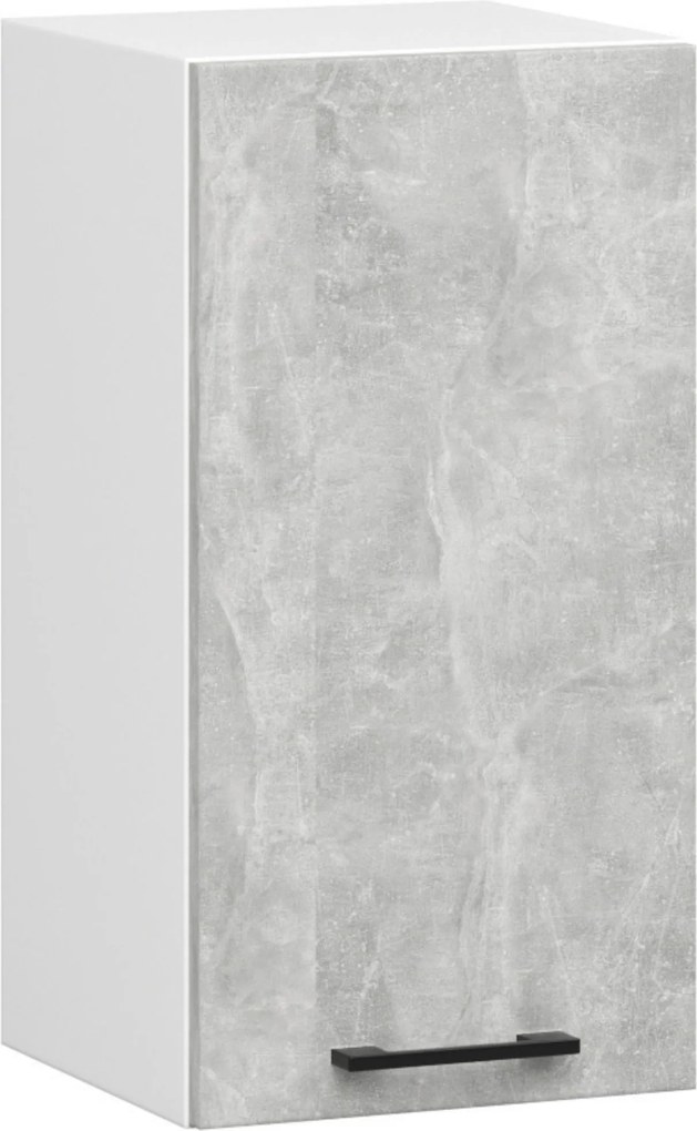 Szekrény Olíva W40 H580 Fehér Beton Akd