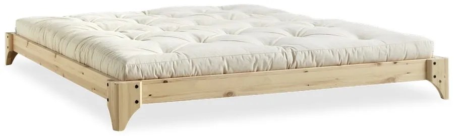Borovi fenyő franciaágy ágyráccsal 180x200 cm Elan – Karup Design