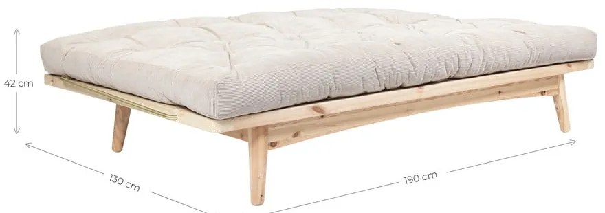 Folk Raw/Natural variálható kordbársony kanapé - Karup Design