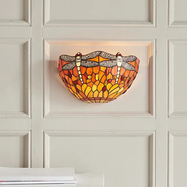 Endon DRAGONFLY FLAME 64103 Fali lámpa 1x40W/E14 IP20