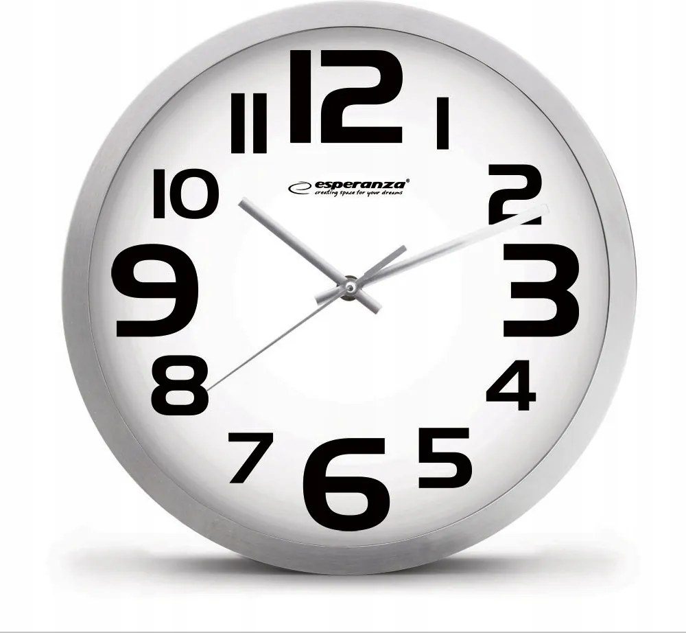 Falióra Klasszikus Analóg 25CM Falra Egyszerű Jól Olvasható Robusztus