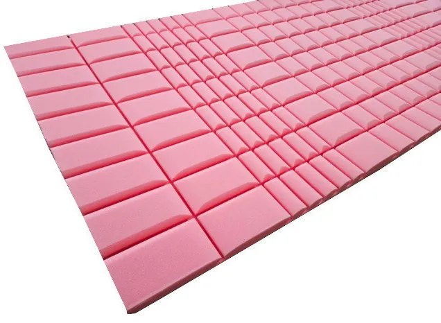 VitaRoll - Red 7 zónás fedőmatrac Antiallergén huzattal 140x200cm