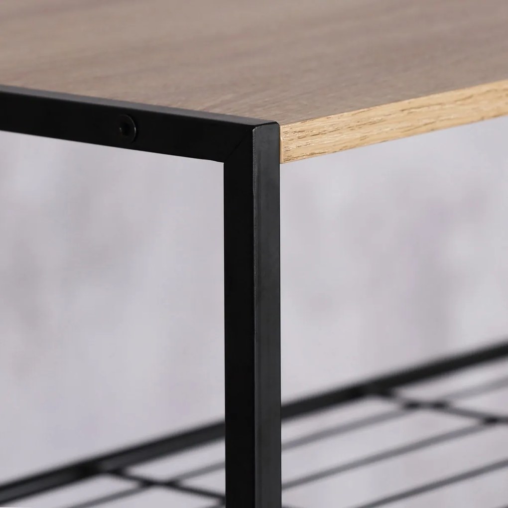 GD-414 OAK Leik, 4 polcos cipőtartó, 63 x 30 x 63,5 cm, 4 emelet