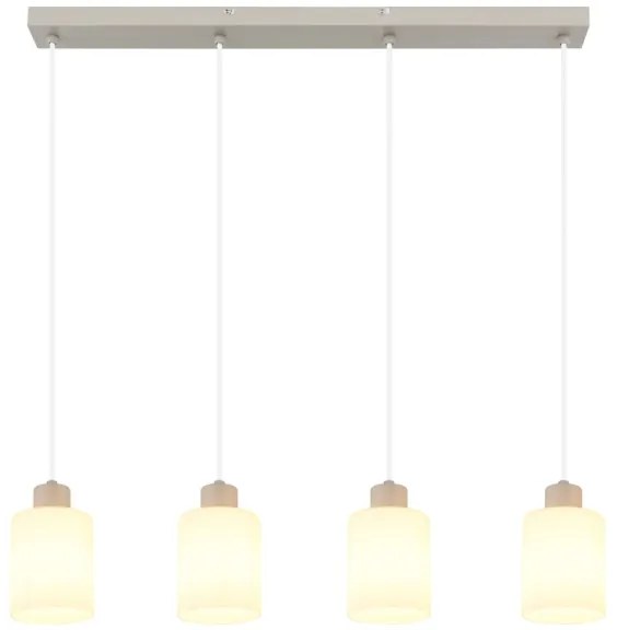 Globo 54114-4H - TRENT kábeles csillár 4xE27/40W/230V