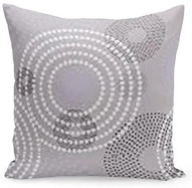 Bézs színű mintás díszpárnahuzat 50x60 cm