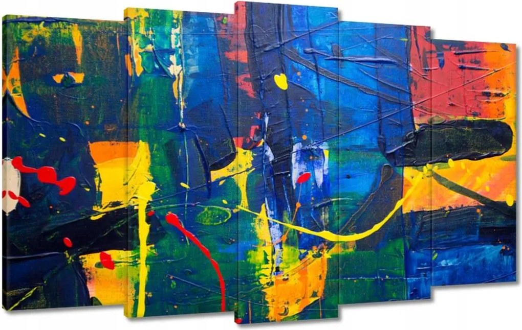 Festmények 100x60 Absztrakt Bika