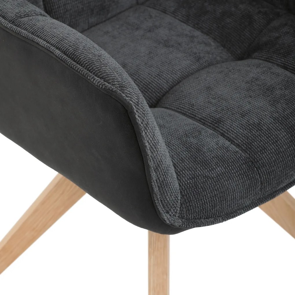 HC-D7180 GREY2 étkezőszék szett, 2 db
