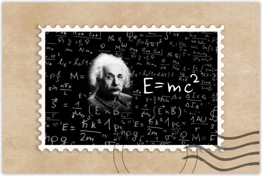 Poszterek 60x40 E=MC2 Albert Einstein