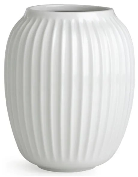 Hammershoi fehér agyagkerámia váza, magasság 20 cm - Kähler Design