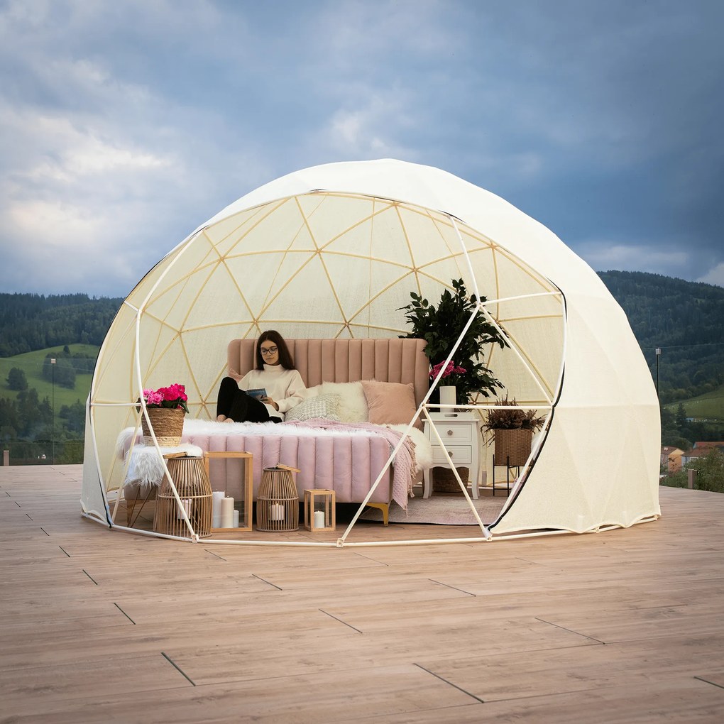 Ágy, rózsaszín/gold arany króm, 180x200, KAISA