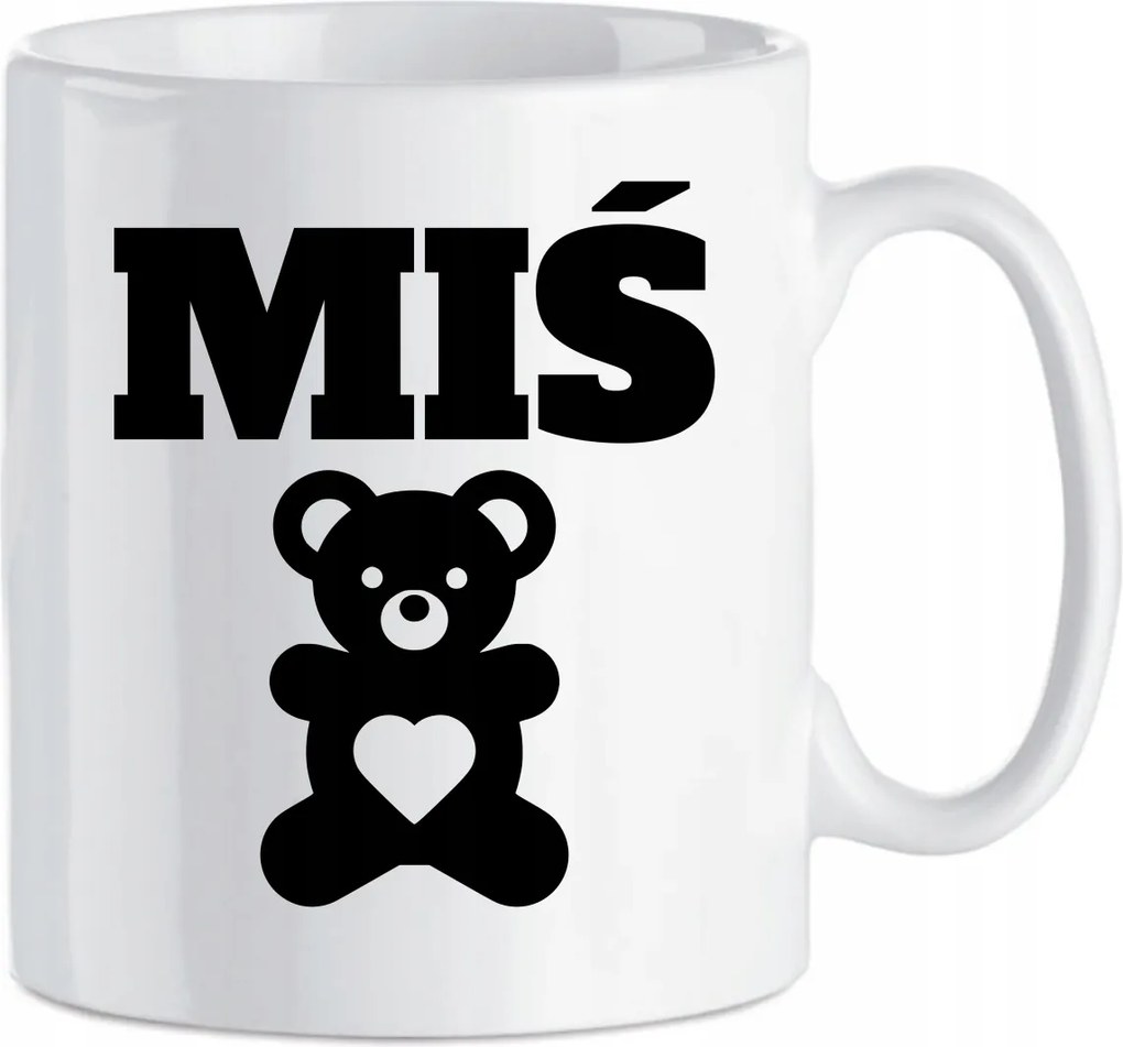 Kerámia bögre Valentin napi ajándék Neki maci Valentin nap