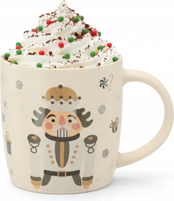 Karácsonyi bögre 365 ml porcelán ajándék Karácsony