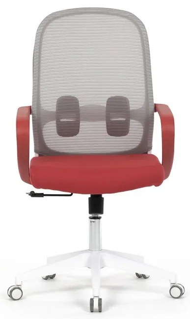 Forgószék piros szövettel. KA-S425 RED