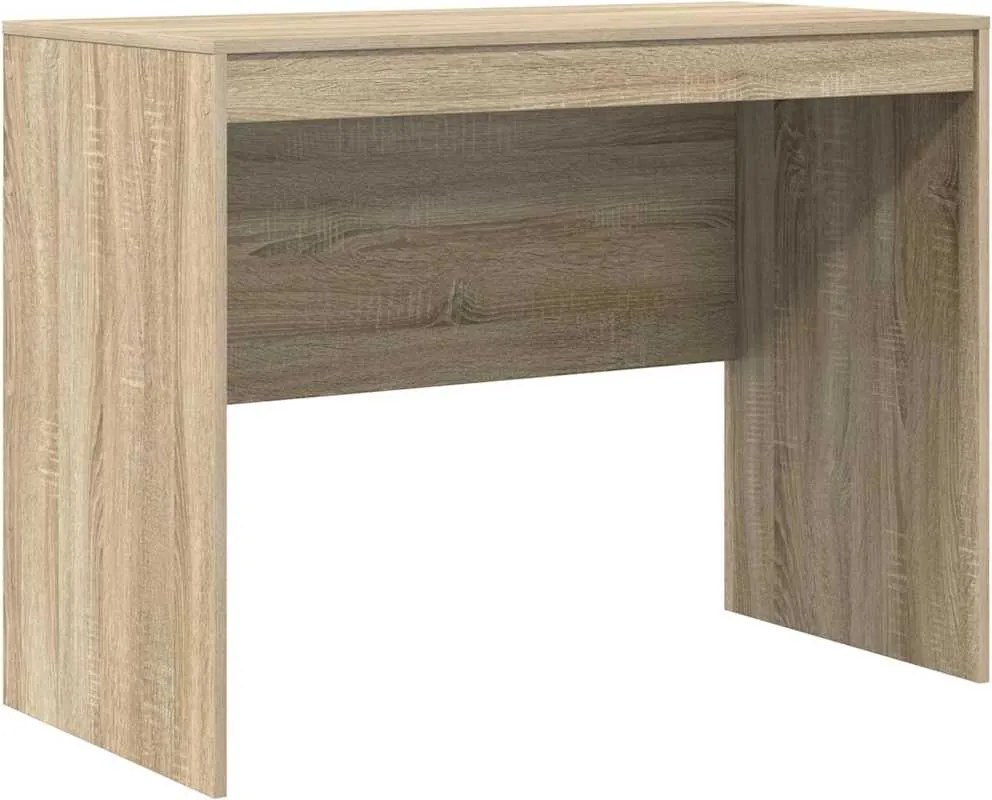 vidaXL Asztal Sonoma tölgy 100 x 50 x 76 cm