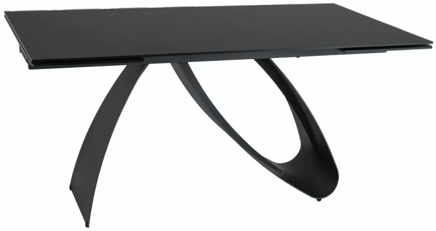 Diuna bővíthető étkezőasztal fekete 160-240 cm