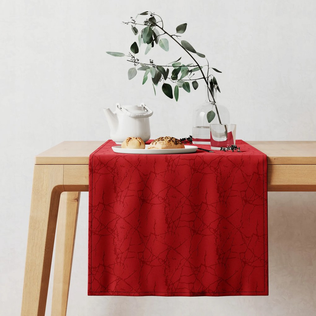 Foltálló asztali futó Filumi Bordó 40x120