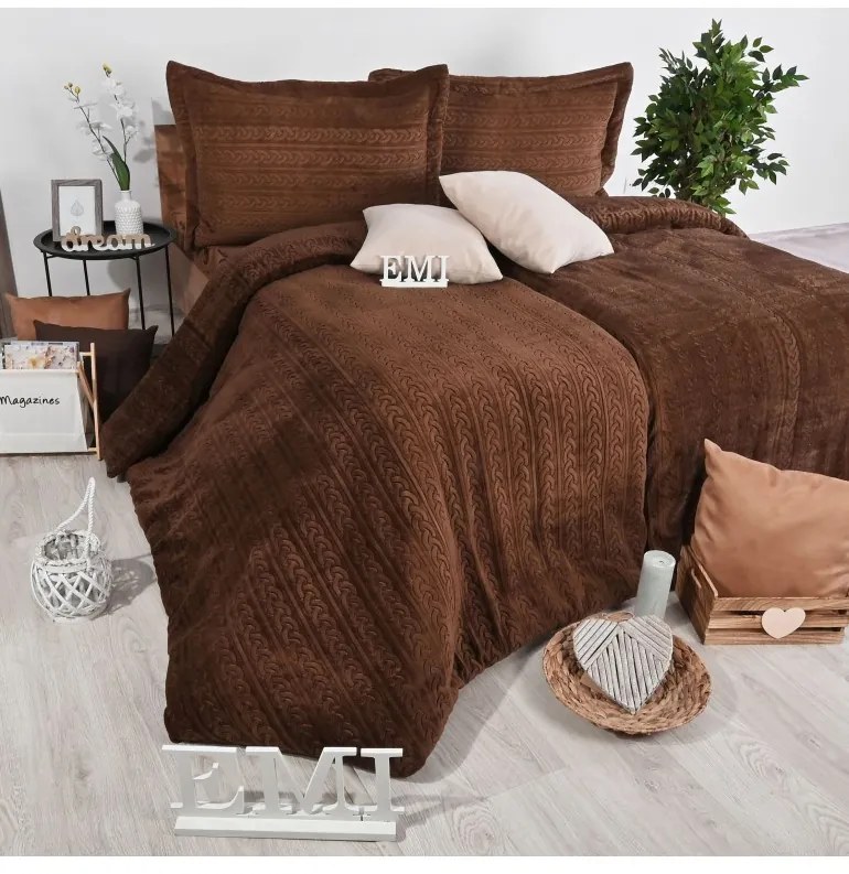 EMI Banu barna mikroplüss ágyneműhuzat, A standard egyszemélyes ágy szett tartalma: 1x 140x200 + 1x 70x90