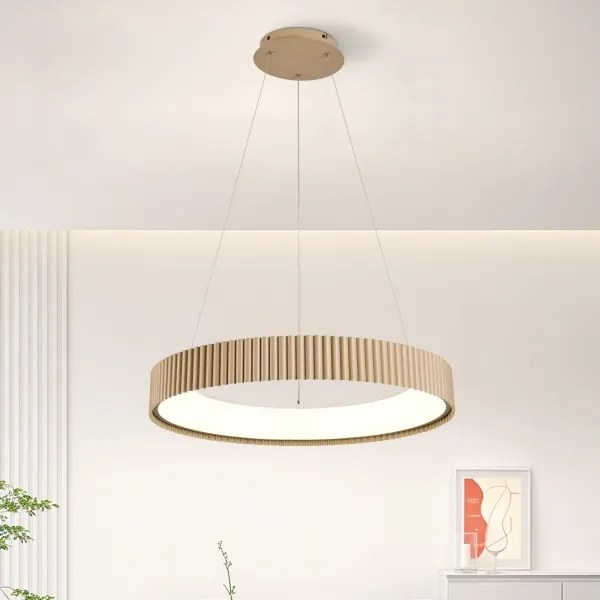 Brilagi - dimmelhető LED kábelen függesztett csillár FALCON MODERN LED/54W/230V 60 cm bézs+ DO