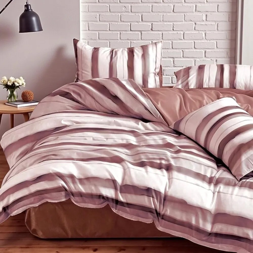 Ágynemű Homa KORSA POWDER PINK 7 részes 140X200 cm