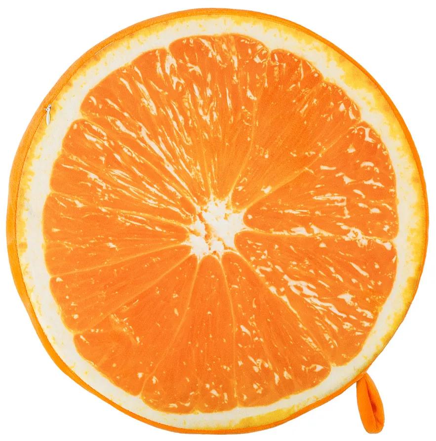 Narancs székpárna, 40 cm