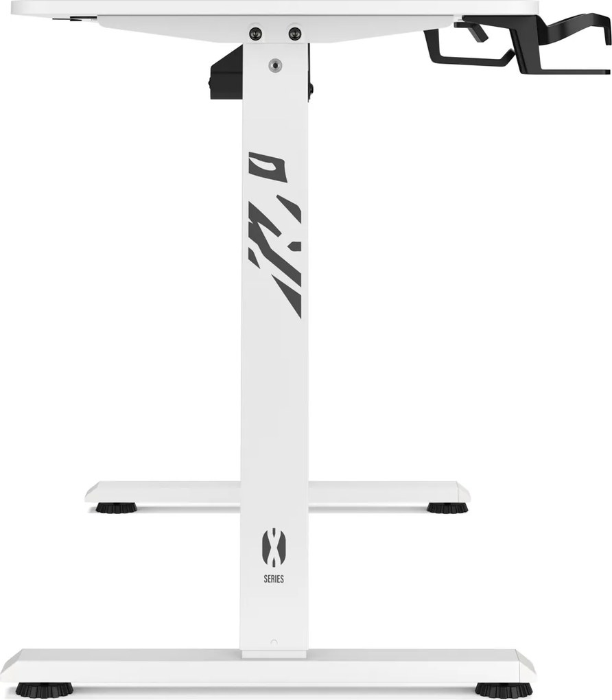 Magasságban állítható íróasztal 140 cm fehér: Diablo X-Tensio 1400