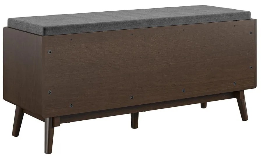 Brittany barna cipőtartó paddal - Novogratz