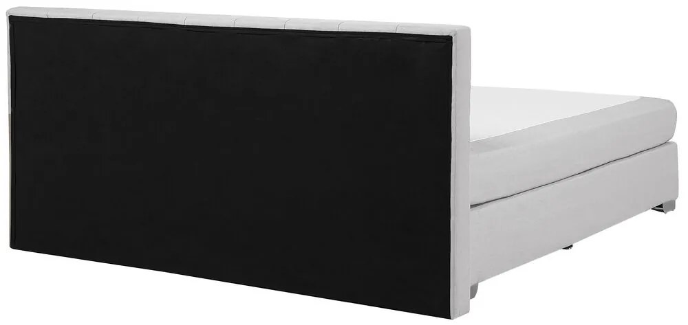 Franciaágy Boxspring 180 cm ADIR (matracokkal) (világosszürke). 1007076