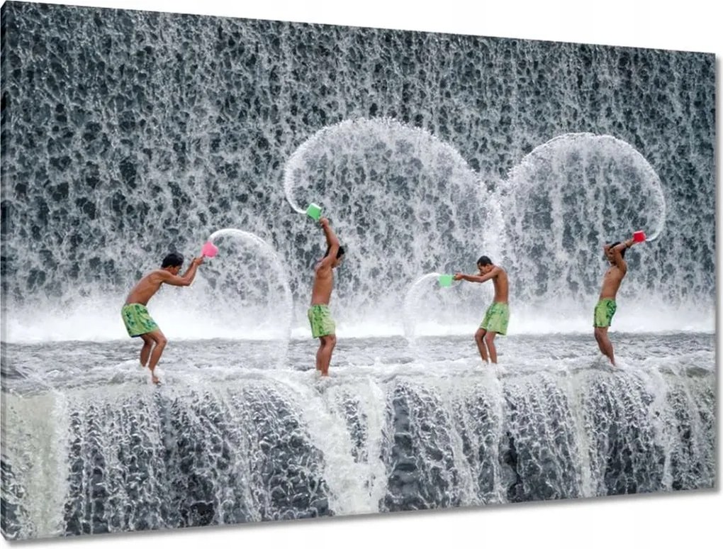 Festmények 120x80 Vízesés OrszágKépek