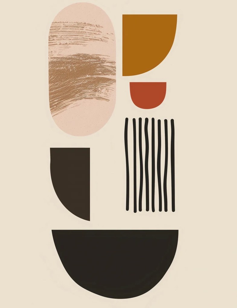 Poszter 50x65cm Textúra és pasztell