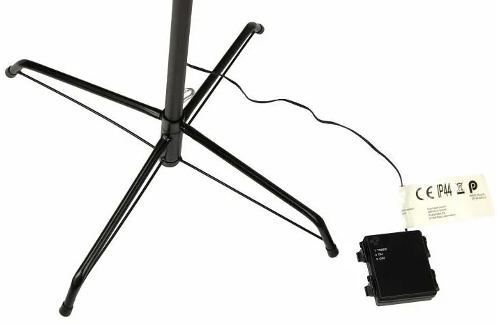 NEXOS Dekoratív fa 96 LED Meleg fehér 150 cm