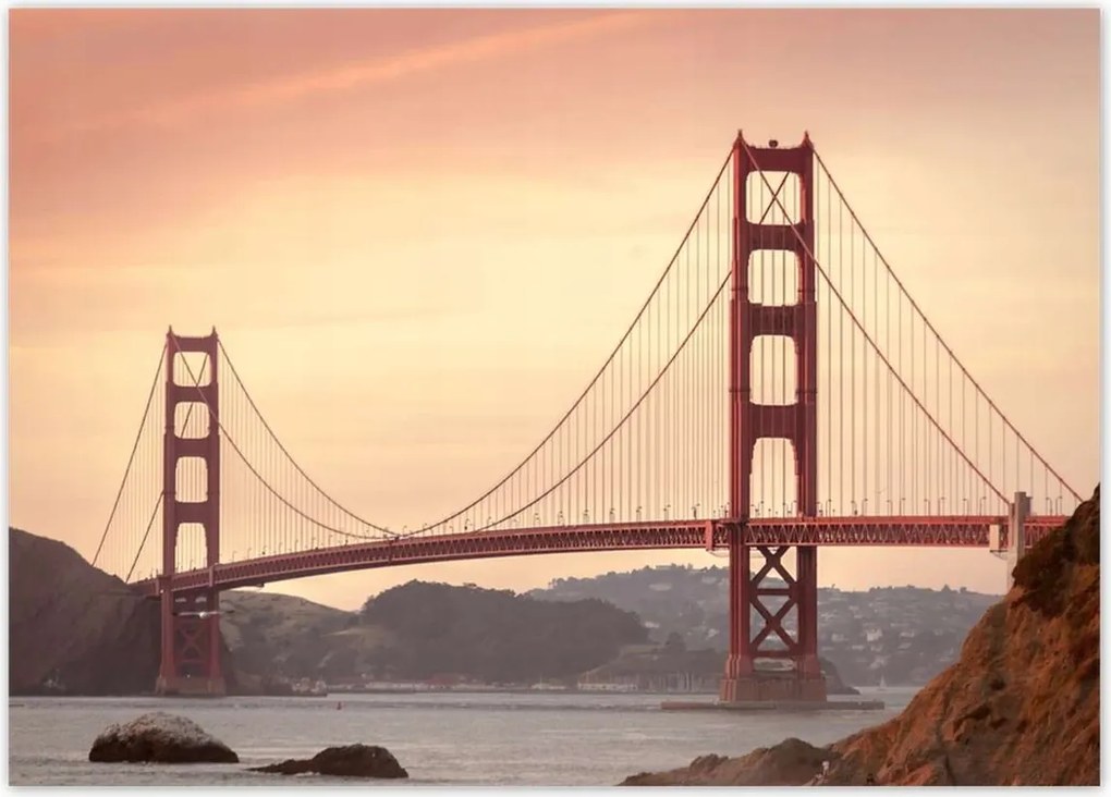 Poszterek 70x50 Golden Gate