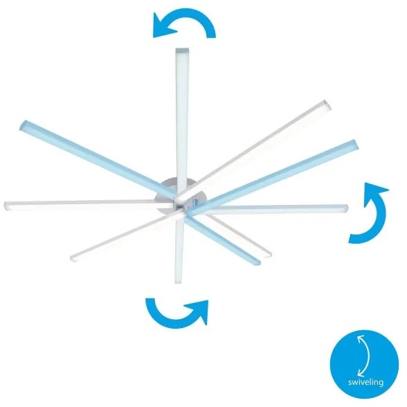 Briloner 3181-049 - LED Felületre szerelhető csillár GO 4xLED/5W/230V