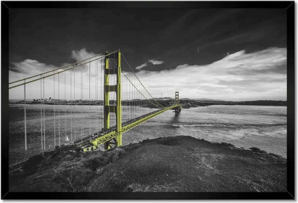 Poszterek keretben 60x40 Usa híd Tájkép