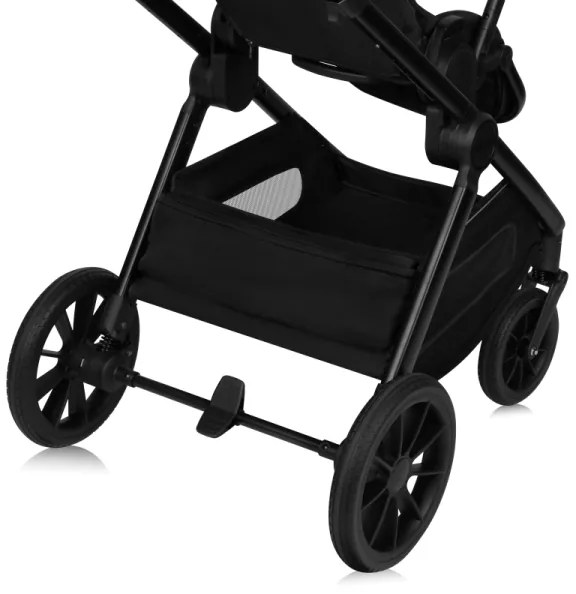 Lionelo - LAYLA kombinált, 2 az 1-ben babakocsi Fekete Onyx