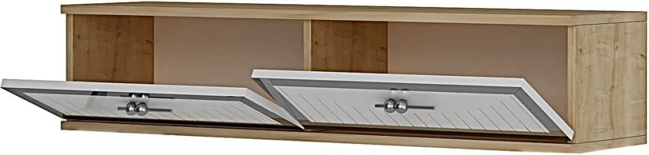 Tuna 120 - Sapphire Oak, White, Silver