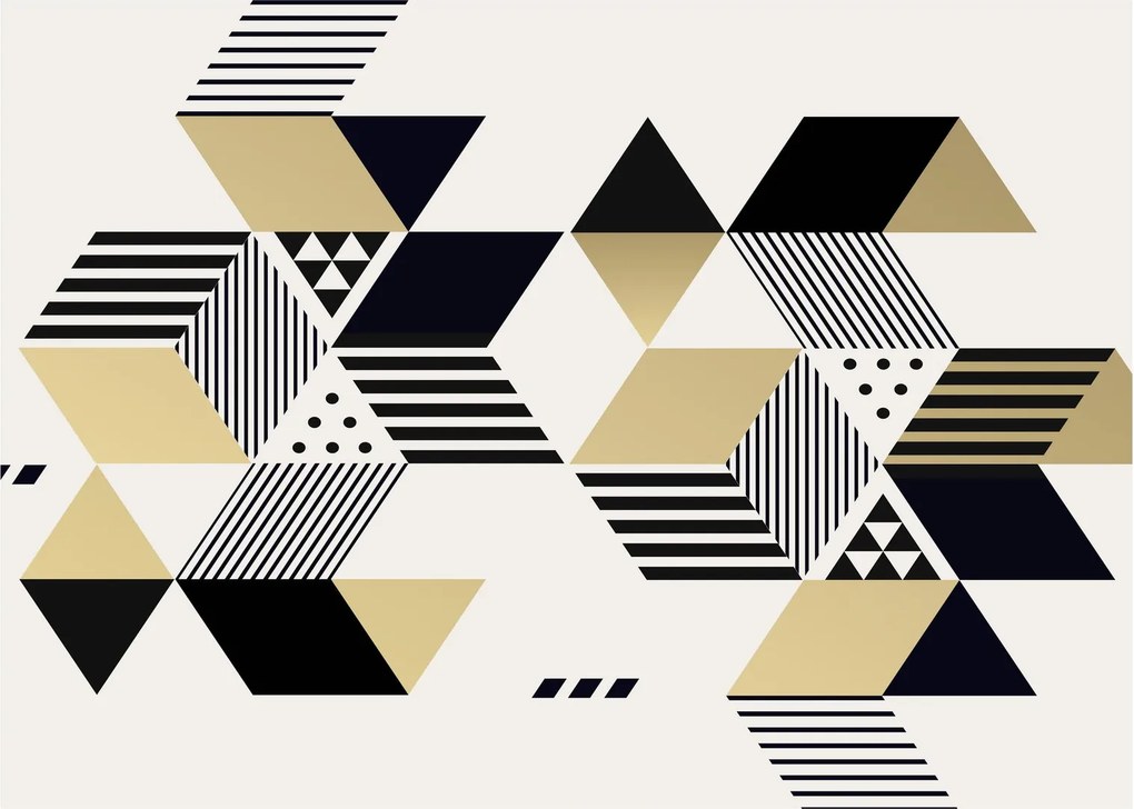 Üveg kép - Geometriai formák N⁰1 (70x50 cm)