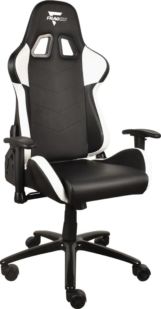 FragON Gamer szék - 2X Series Rev. 2.0, fekete/fehér