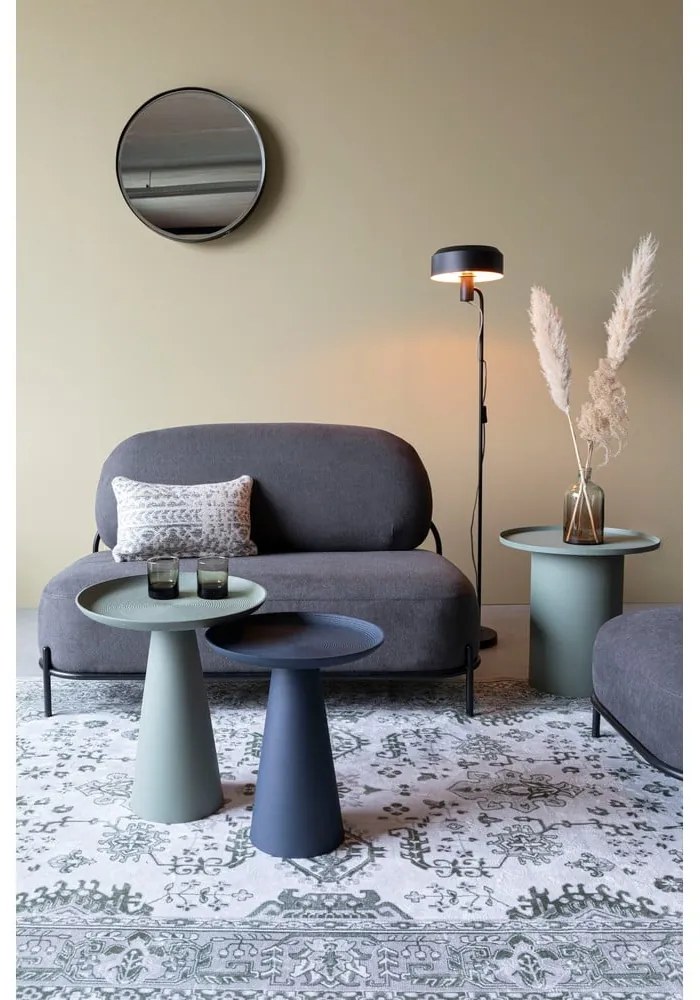 Fém kerek tárolóasztal ø 39,5 cm Ringar – White Label