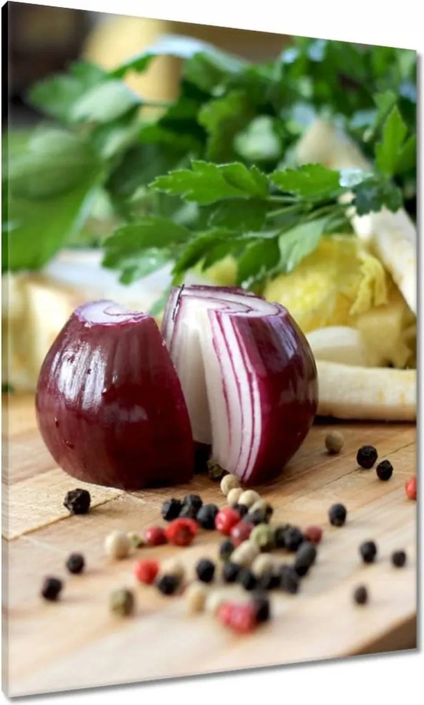 Vászonkép 70x100 Természetes fűszerek