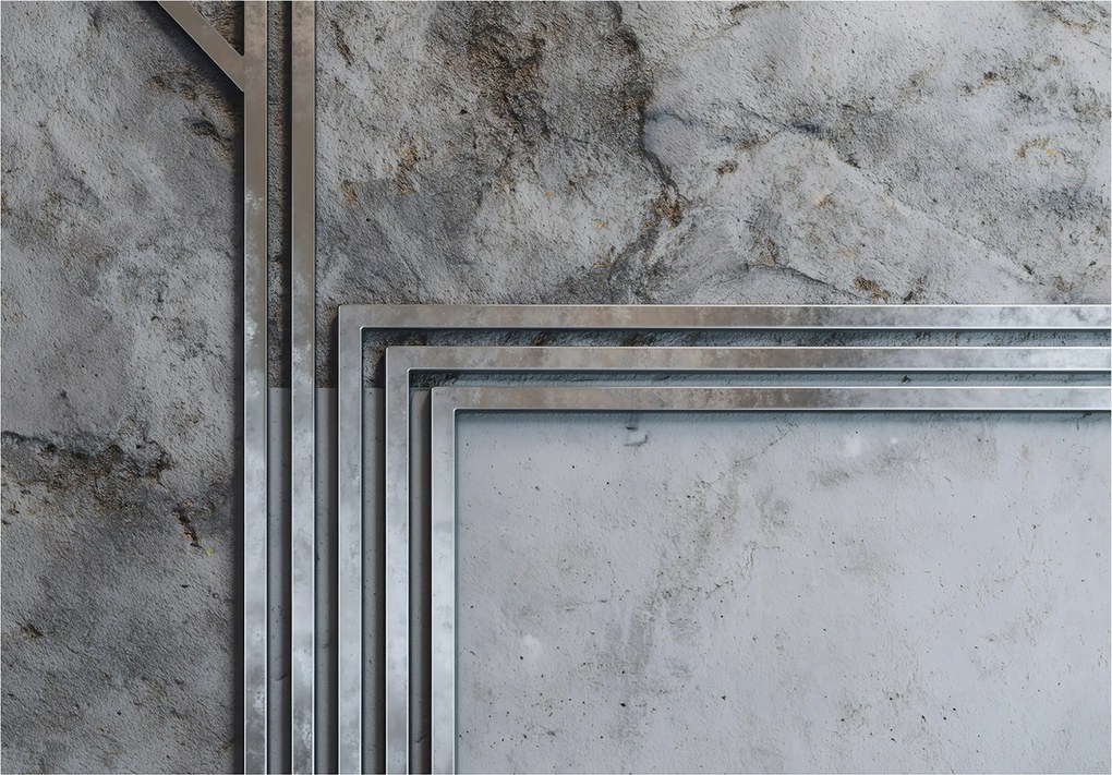 Fotótapéta Absztrakt Beton Loft Hálószoba Nappali Tapéta Flizelina 200x140