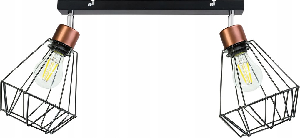 Plafon Lámpa Csillár Állítható Gerenda Gyémánt 2