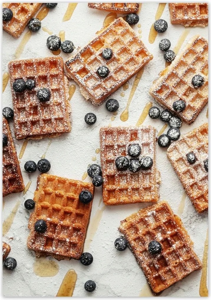 Poszterek 70x100 Gofri Amerikai áfonya