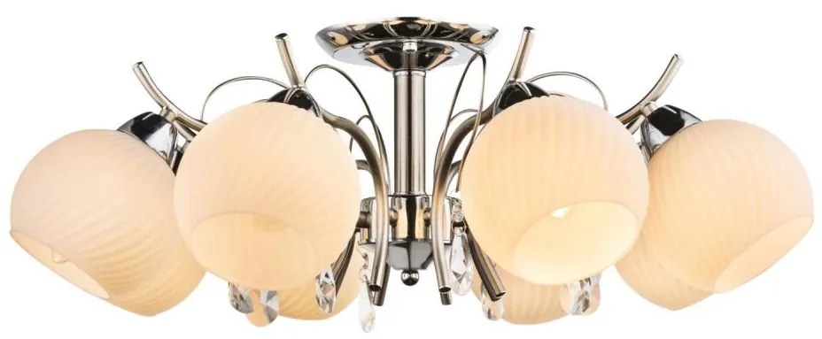 Globo 54711-8 - Mennyezeti lámpa PERDITA 8xE14/40W/230V