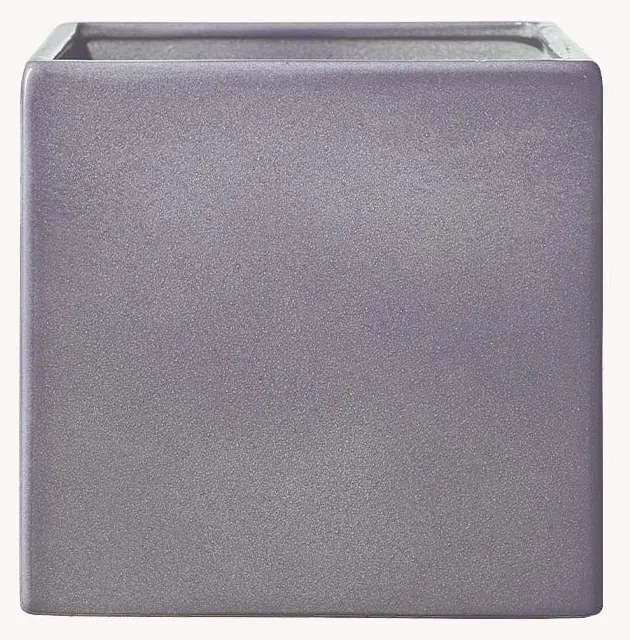 Latina lila kerámia virágcserép, 15 x 15 cm - Big pots