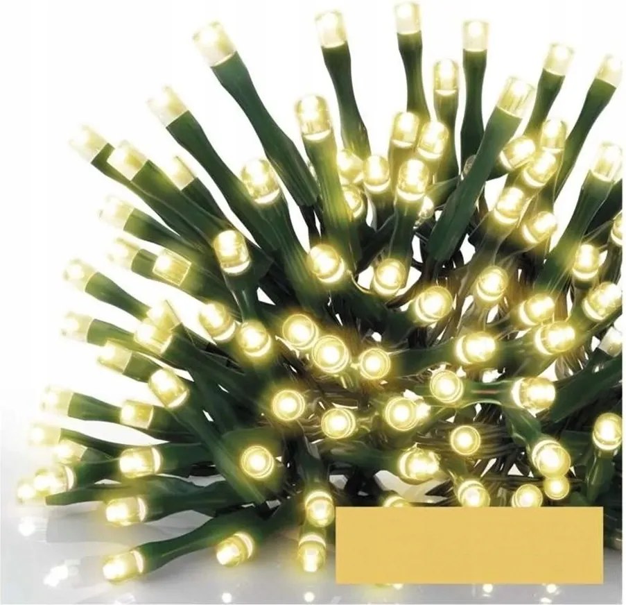 Karácsonyfa fényfüzér 200 Led 10m meleg fehér D4GW03 Emos