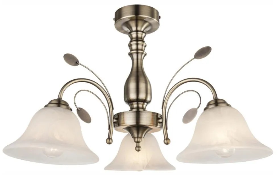 Globo 69007-3 - Mennyezeti lámpa POSADAS 3xE27/60W/230V