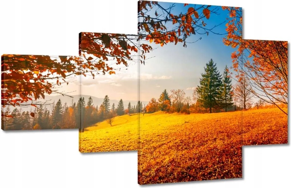 Festmények 130x80 Őszi táj