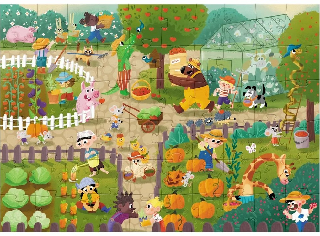 Dodo Puzzle vidéki nyár, 60 darab