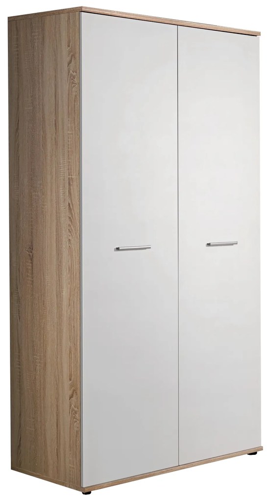 Ruhásszekrény Daron 2D 23 DSW DI-03 (sonoma tölgy + fehér). 1024528